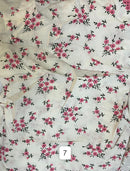 Floral Printed Hijab Women's Prayer Dress Isdal Asdal PD-1050-04 - TUZZUT Qatar Online Shopping