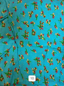 Floral Printed Hijab Women's Prayer Dress Isdal Asdal PD-1050-04 - TUZZUT Qatar Online Shopping