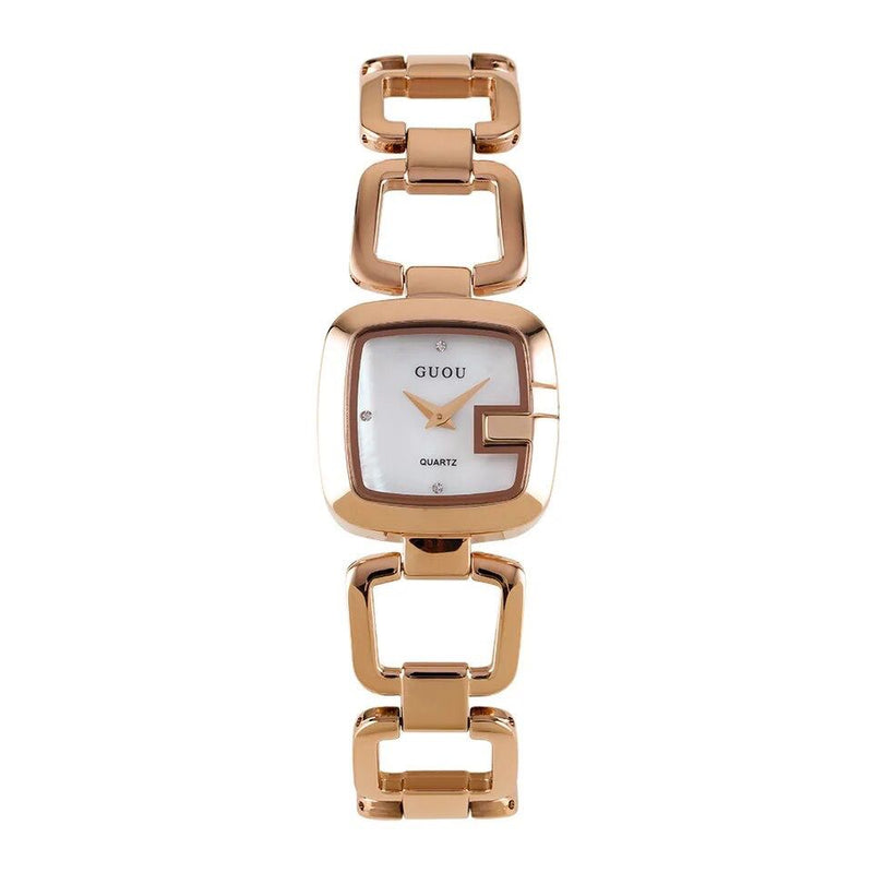 Fashion Small Square Quartz Luxury Dial Casual Wrist Watches S4104713