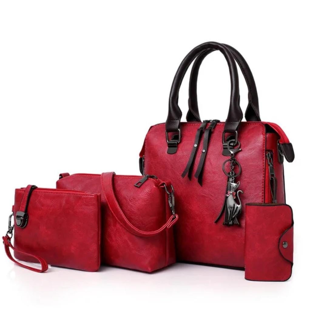 Women Composite Bag Luxury Leather Purse and Handbags 6010 Women Composite Bag Luxury Leather Purse and Handbags 6010