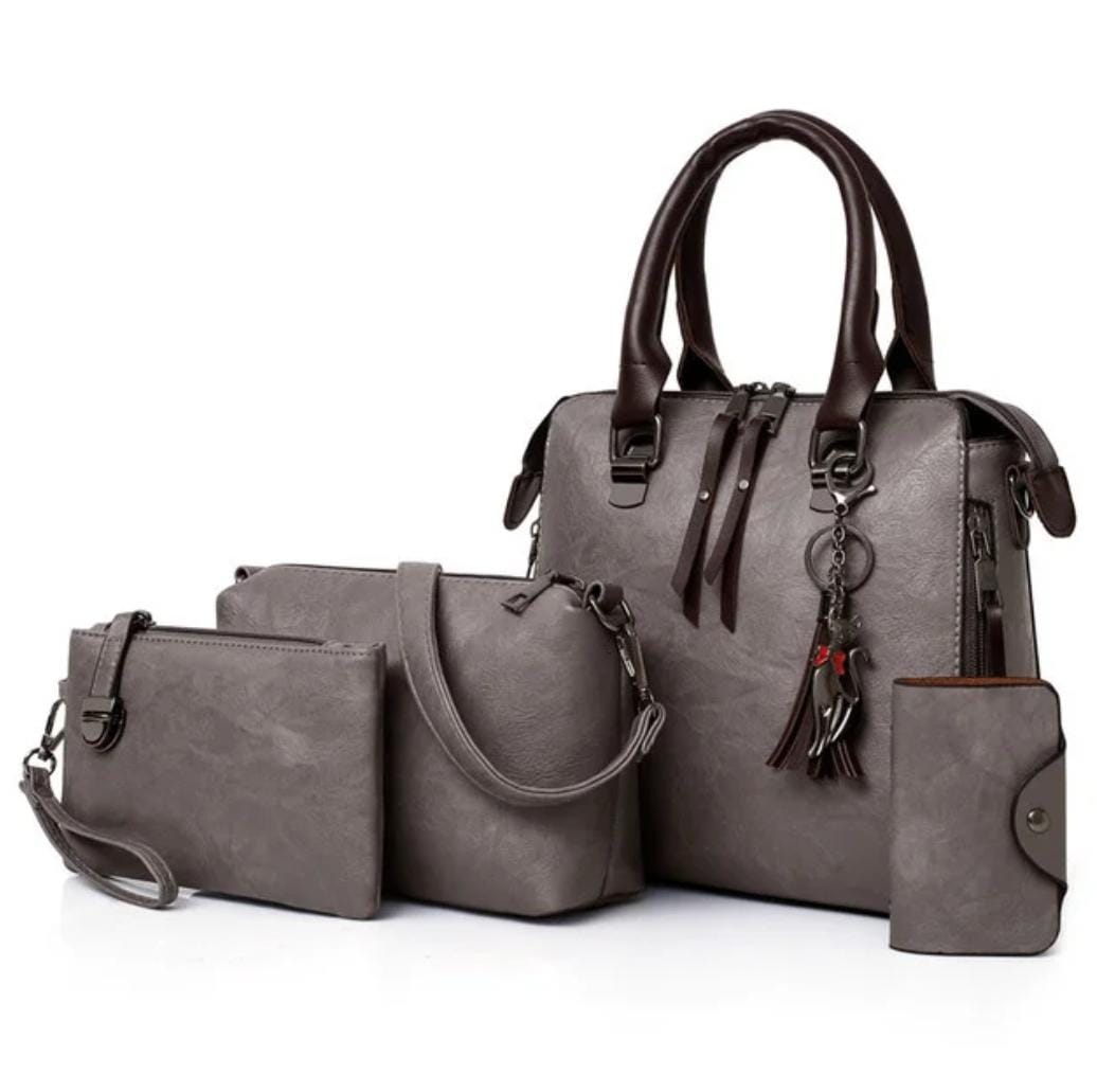 Women Composite Bag Luxury Leather Purse and Handbags 6010 Women Composite Bag Luxury Leather Purse and Handbags 6010
