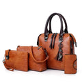 Women Composite Bag Luxury Leather Purse and Handbags 6010