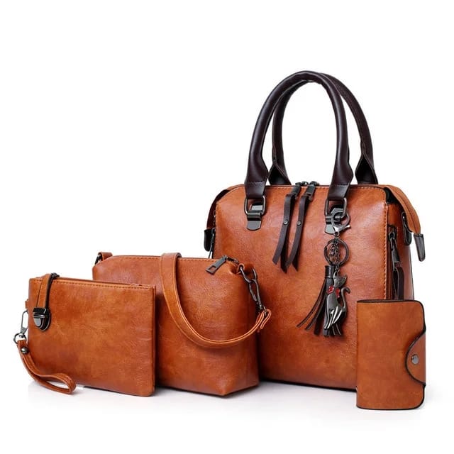 Women Composite Bag Luxury Leather Purse and Handbags 6010 Women Composite Bag Luxury Leather Purse and Handbags 6010