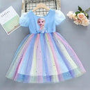 Summer Kids Clothes Pretty Korean Little Girls Dresses 1-2Y S4449126 - TUZZUT Qatar Online Shopping