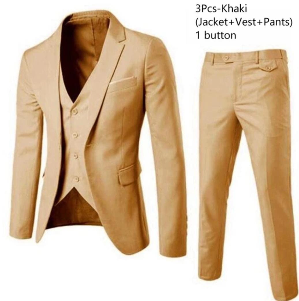 Blazers Set 3 Pieces Men S4737381 Blazers Set 3 Pieces Men S4737381