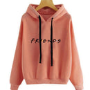 Women's Long Sleeve Letter/Number Hoody S 321499 - TUZZUT Qatar Online Shopping