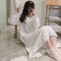 Women 's Long Sleeve Sleep Dress M 328952