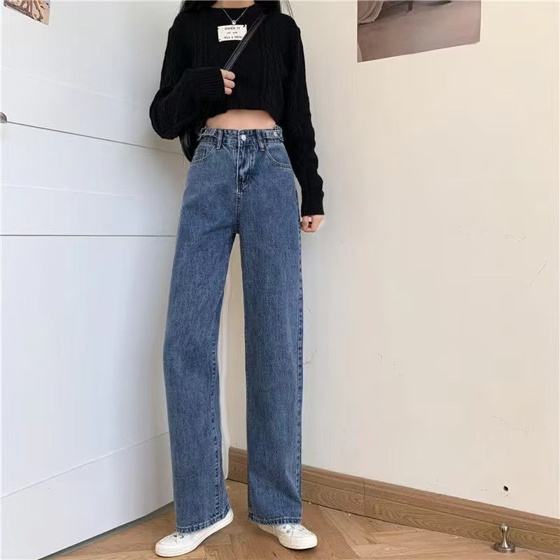 Women's Gradient Color Jeans S 413696
