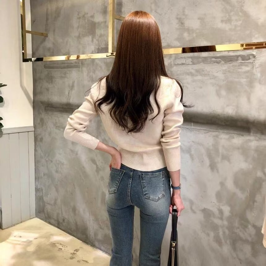 Women's Long Sleeve Solid Color Cardigans 486109 Women's Long Sleeve Solid Color Cardigans 486109