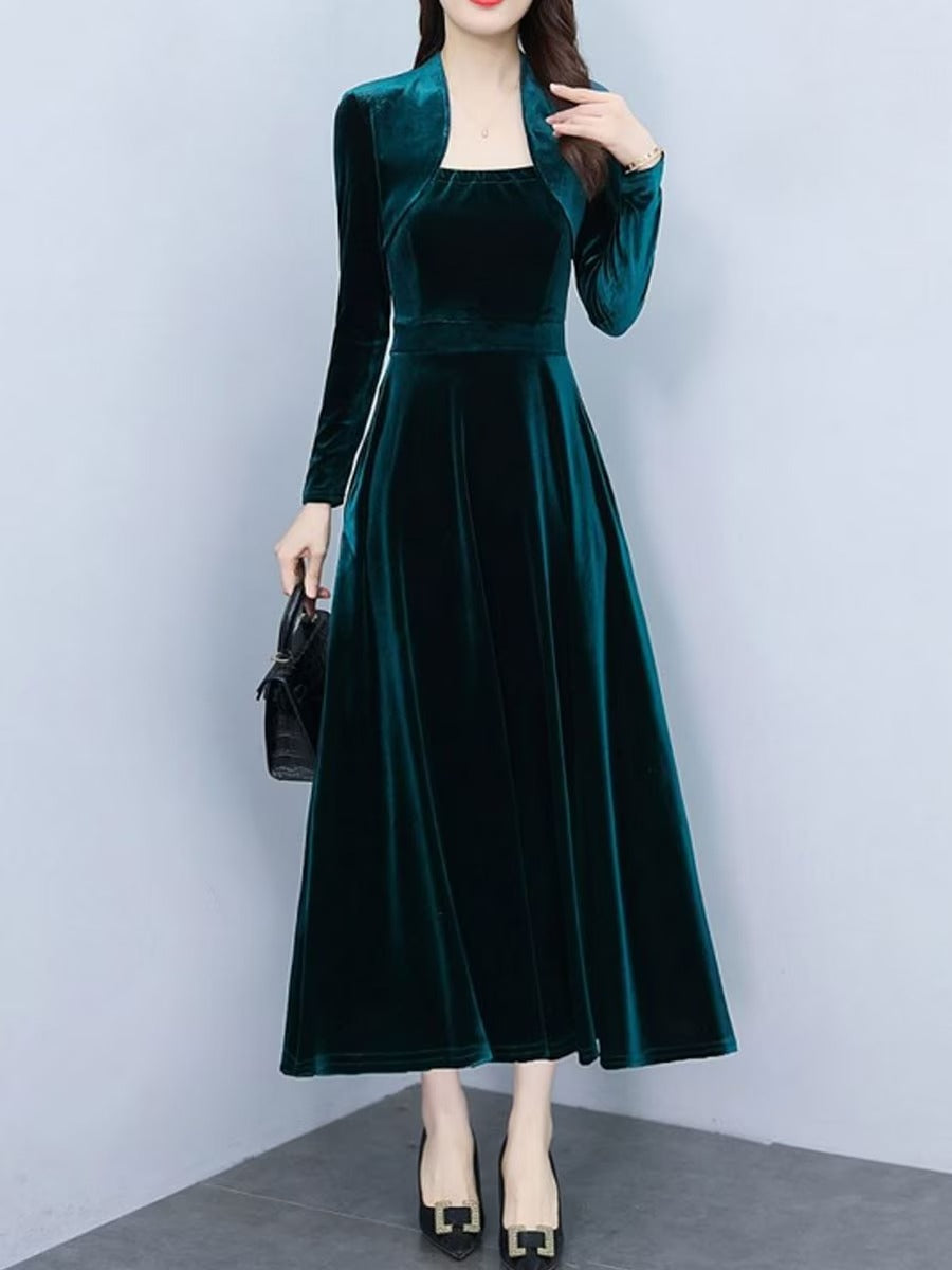 Women's Long Sleeve Tea Dresses L 472803 Women's Long Sleeve Tea Dresses L 472803