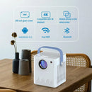 WIFI Projector 4K Mini portable Projector Video Beamer Screen LED VIDEO HD home theater - TUZZUT Qatar Online Shopping