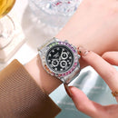 Women's Watches Luxury Brand Rhinestone Quartz Watch W197526 - TUZZUT Qatar Online Shopping