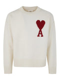 Heart Logo Common Wool Sweater Oversized Fit S B-687512