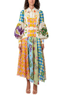 Personalized Graffiti Long Sleeve Dress 002457003 - TUZZUT Qatar Online Shopping