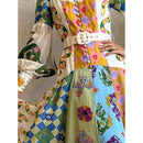 Personalized Graffiti Long Sleeve Dress 002457003 - TUZZUT Qatar Online Shopping