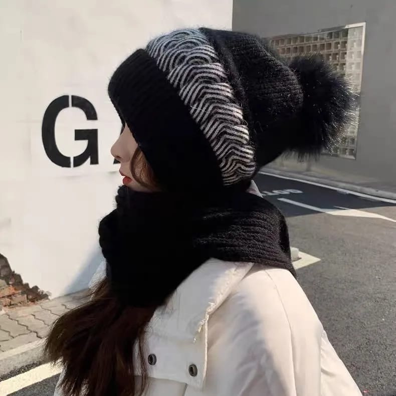 Women's Rabbit Hair Knitted Hat 500639 Women's Rabbit Hair Knitted Hat 500639
