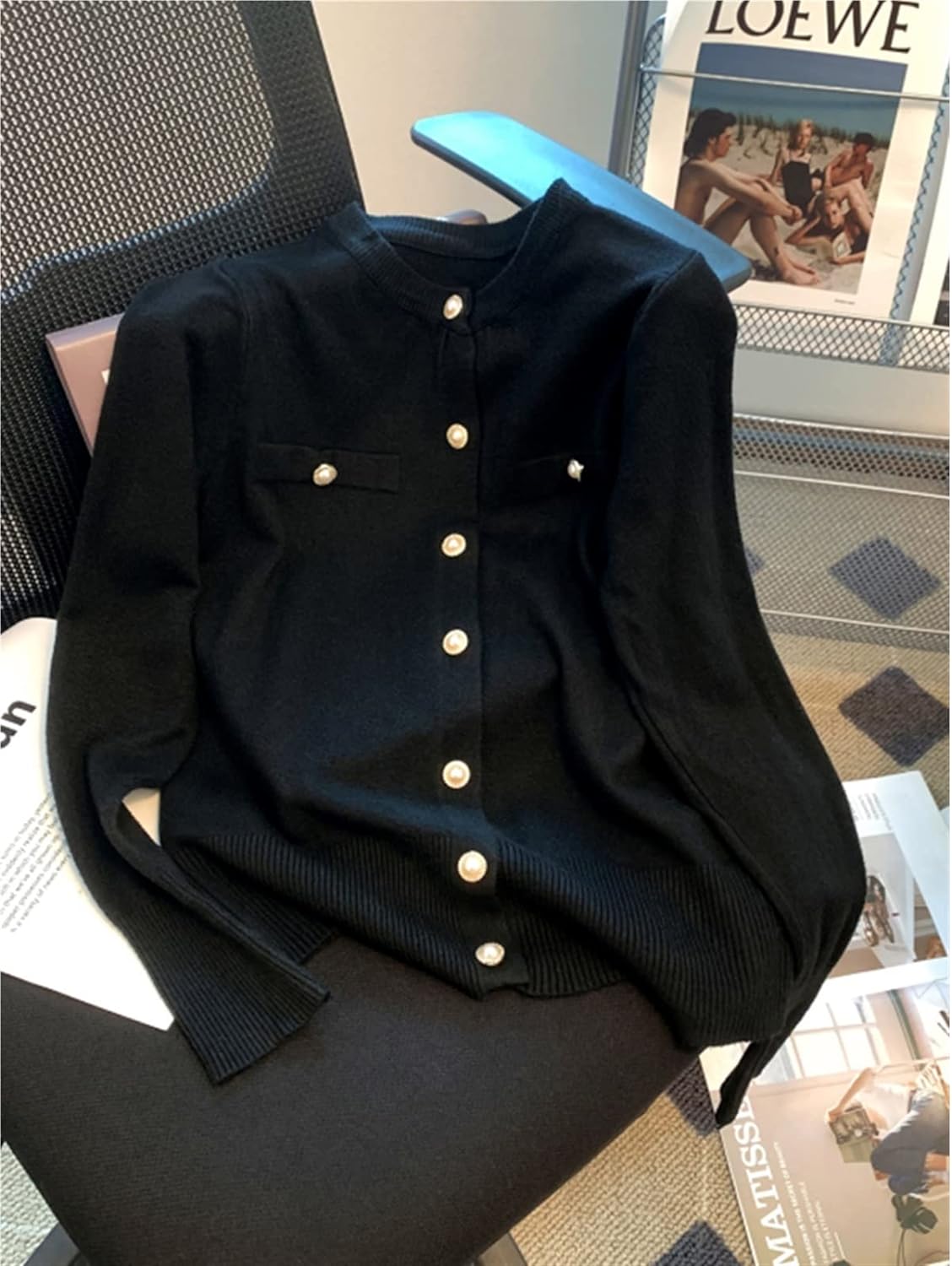 Women's Cardigans Pearl Button Women's Cardigan Sweater 486109 Women's Cardigans Pearl Button Women's Cardigan Sweater 486109