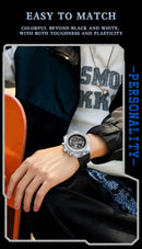 SANDA Top Brand Men Quartz Watches Water Diamond Business Watch W374928 - TUZZUT Qatar Online Shopping