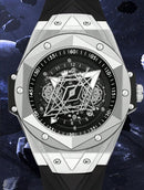 Men Round Pointer Quartz Watch W823140 - TUZZUT Qatar Online Shopping