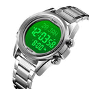 Skmei Islamic Prayer Watch With Qibla Direction And Azan Reminder -S4444790 - TUZZUT Qatar Online Shopping