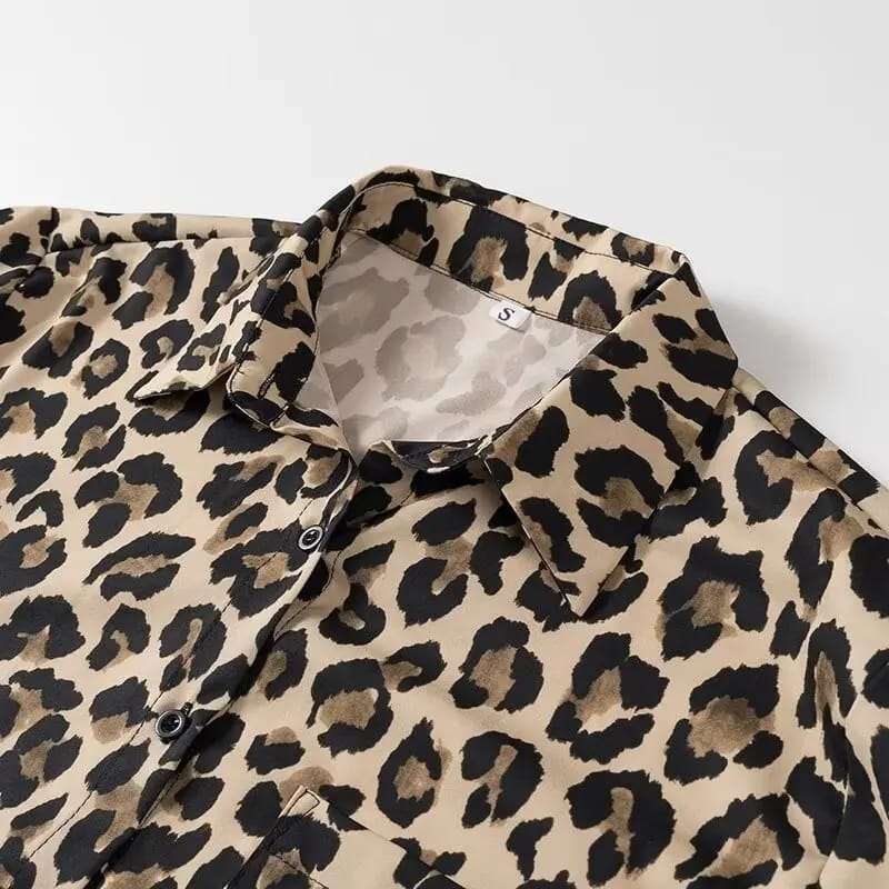 Fashion Printing Turn-down Collar Long Sleeve Blouse 2XL X5049389 Fashion Printing Turn-down Collar Long Sleeve Blouse 2XL X5049389