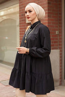 Strips Temporary Shed Tunik Top XL 415371 - TUZZUT Qatar Online Shopping