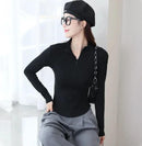 Women Yoga Modal Long Sleeve T-Shirt L 498497 - TUZZUT Qatar Online Shopping