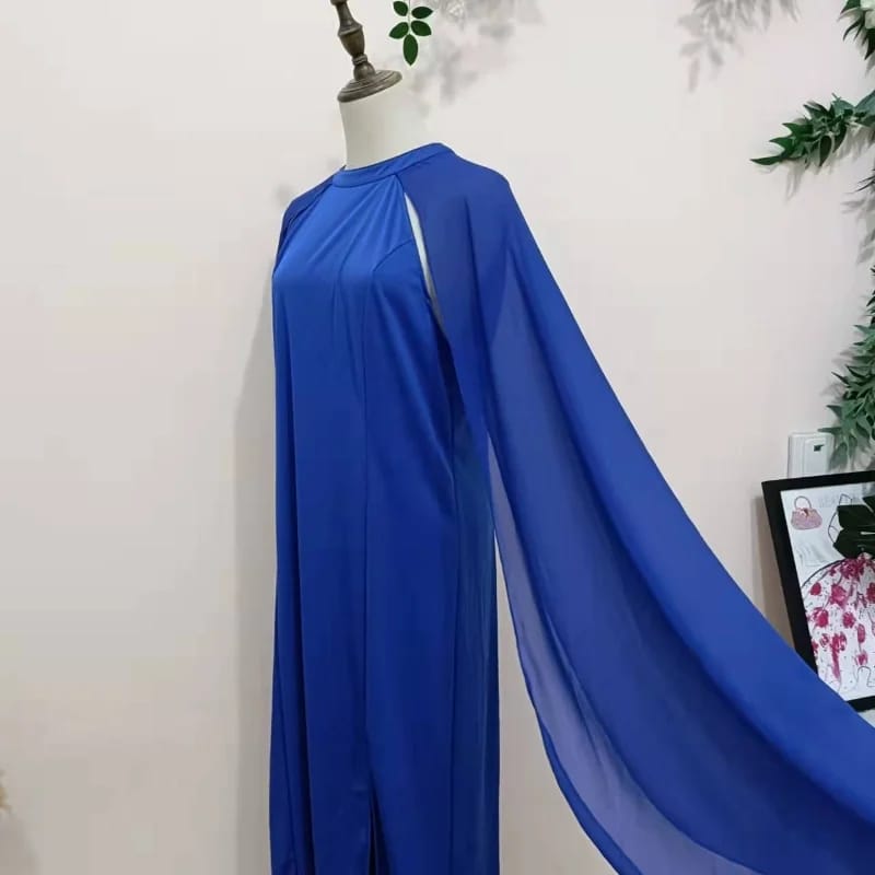 Loose Solid Color Round-Neck Maxi Dresses 115351 Loose Solid Color Round-Neck Maxi Dresses 115351