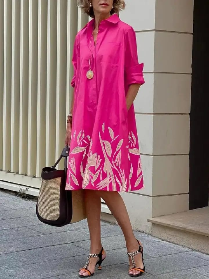 Women's Casual Shirt Dress Shirt Collar Long Sleeve Shift Midi Dresses 116137 Women's Casual Shirt Dress Shirt Collar Long Sleeve Shift Midi Dresses 116137