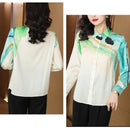 Spring New Women's Blouse Shirt 3XL S5064334 - TUZZUT Qatar Online Shopping