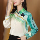 Spring New Women's Blouse Shirt 3XL S5064334 - TUZZUT Qatar Online Shopping