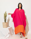 Women's Kaftan Dress 108923 - TUZZUT Qatar Online Shopping