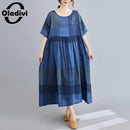 Plus Size Bohemian Beach Dress 5XL S4678013 - TUZZUT Qatar Online Shopping