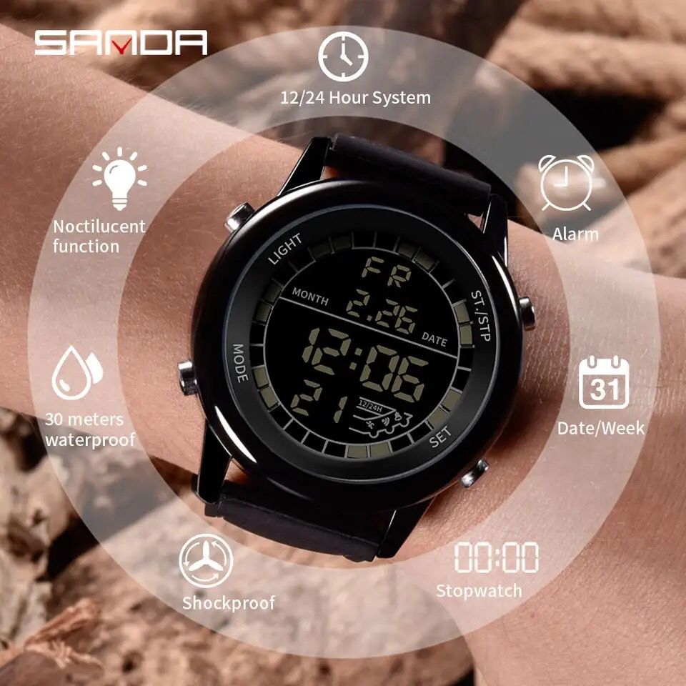 Sanda Brand Luxury Men Sport Wrist Watch S4823955 Sanda Brand Luxury Men Sport Wrist Watch S4823955