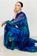 Beautiful Long Flared Dress For Women S4620410 - TUZZUT Qatar Online Shopping