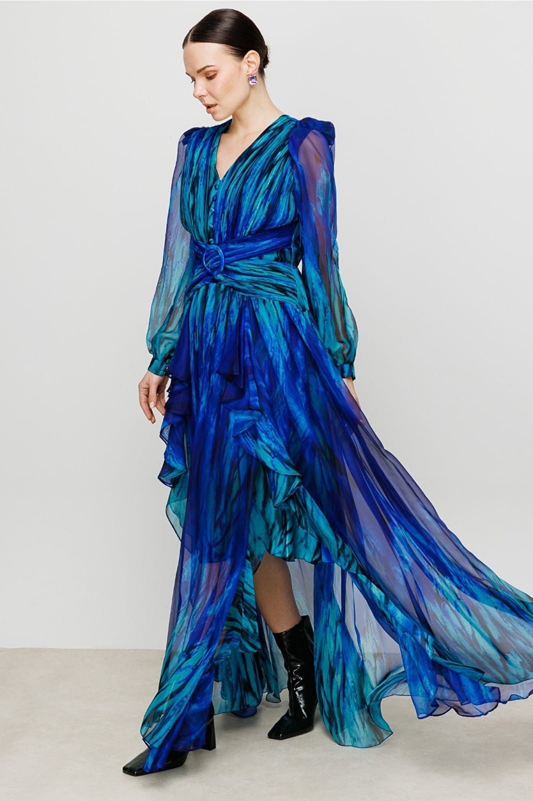 Beautiful Long Flared Dress For Women S4620410 Beautiful Long Flared Dress For Women S4620410