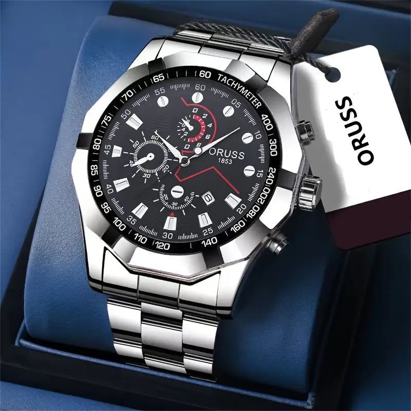 Men's Sports Fashion Tachymeter Quartz Watch S4417416