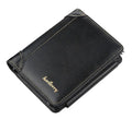 Men's PU Leather Wallets High Quality Zipper Short Design Card Holder Vintage Purse zd82