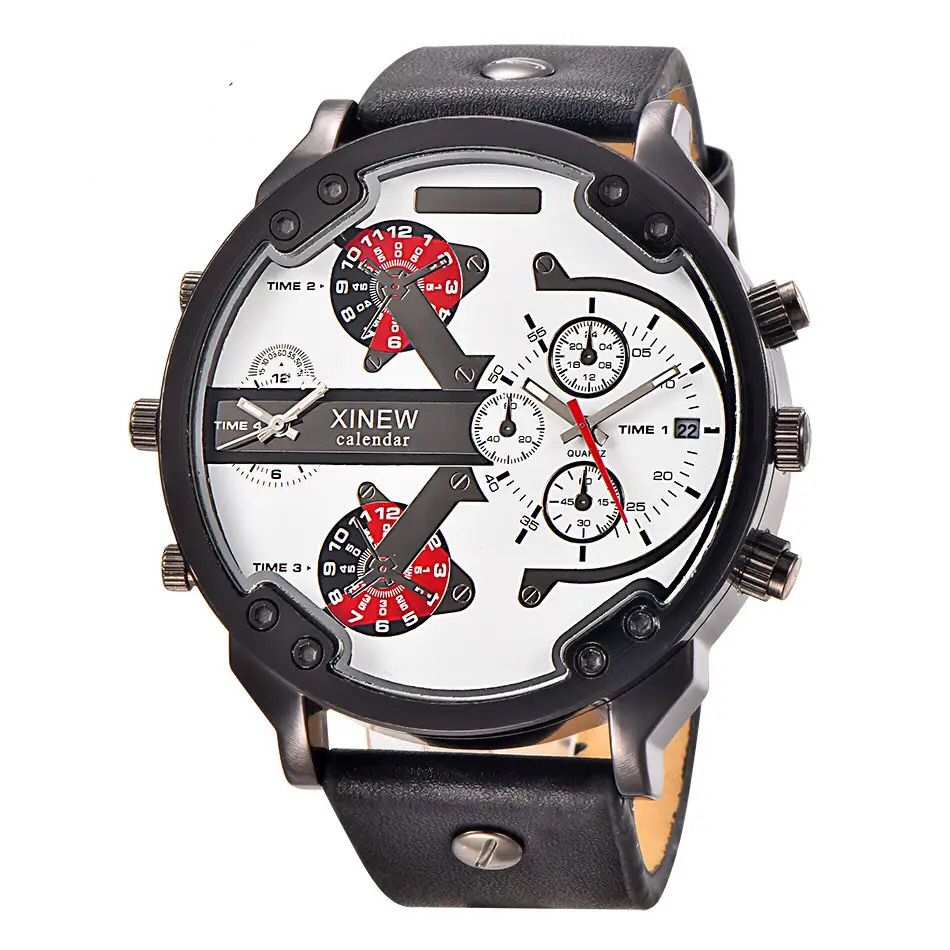 Movement Leather Strap Casual Watch S687948 Movement Leather Strap Casual Watch S687948
