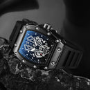 Skeleton Dial Sports Watch Men S4843568 - TUZZUT Qatar Online Shopping