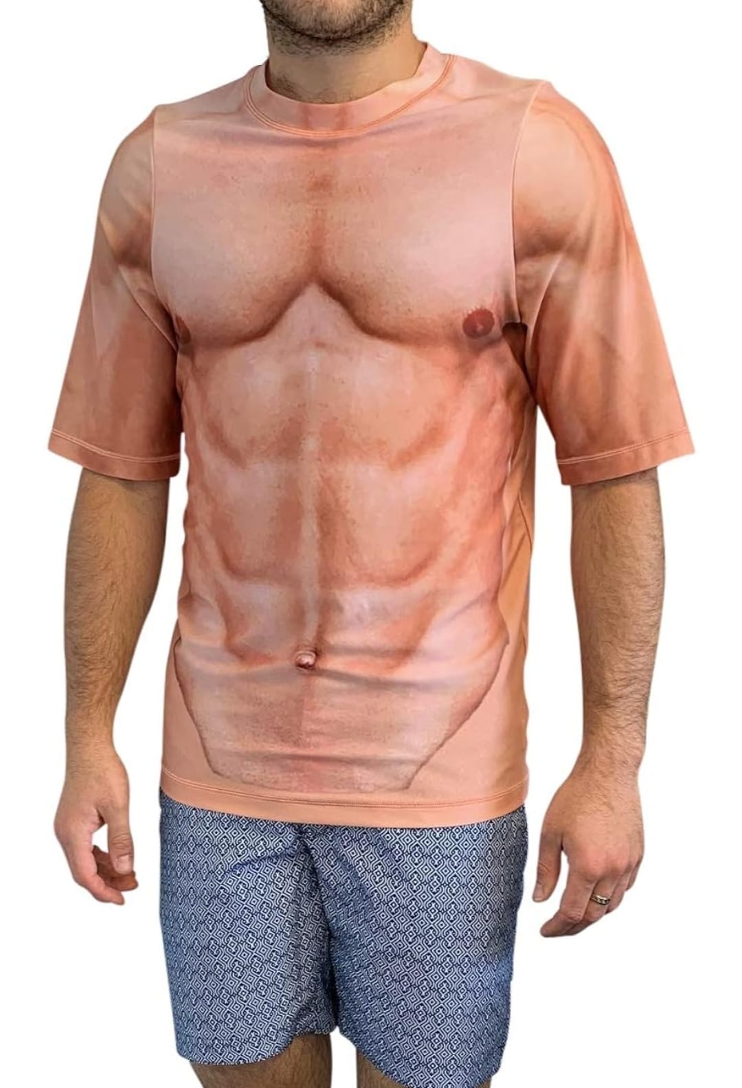 Men's 3D Muscle Graphic T-shirt S850079 Men's 3D Muscle Graphic T-shirt S850079