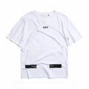 Casual Cotton Streetwear Hip Hop OFF WHITE T-shirt M X4655002 - TUZZUT Qatar Online Shopping