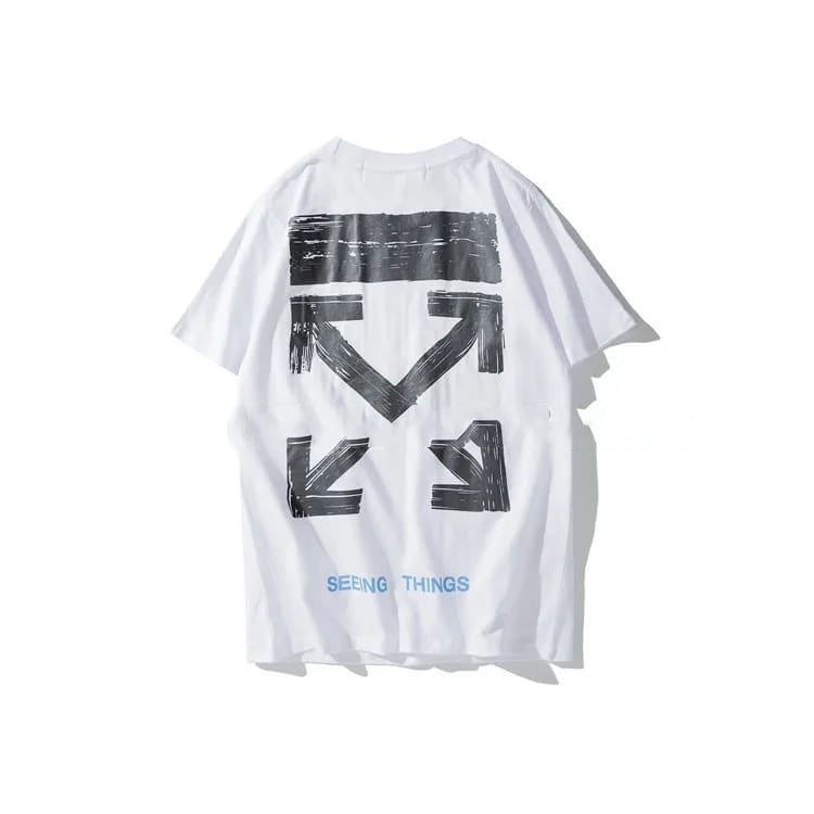 Casual Cotton Streetwear Hip Hop OFF WHITE T-shirt M X4655002 Casual Cotton Streetwear Hip Hop OFF WHITE T-shirt M X4655002