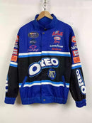 Men's Nascar Chevrolet Oreo Racing Jacket Size L S5024050 - TUZZUT Qatar Online Shopping