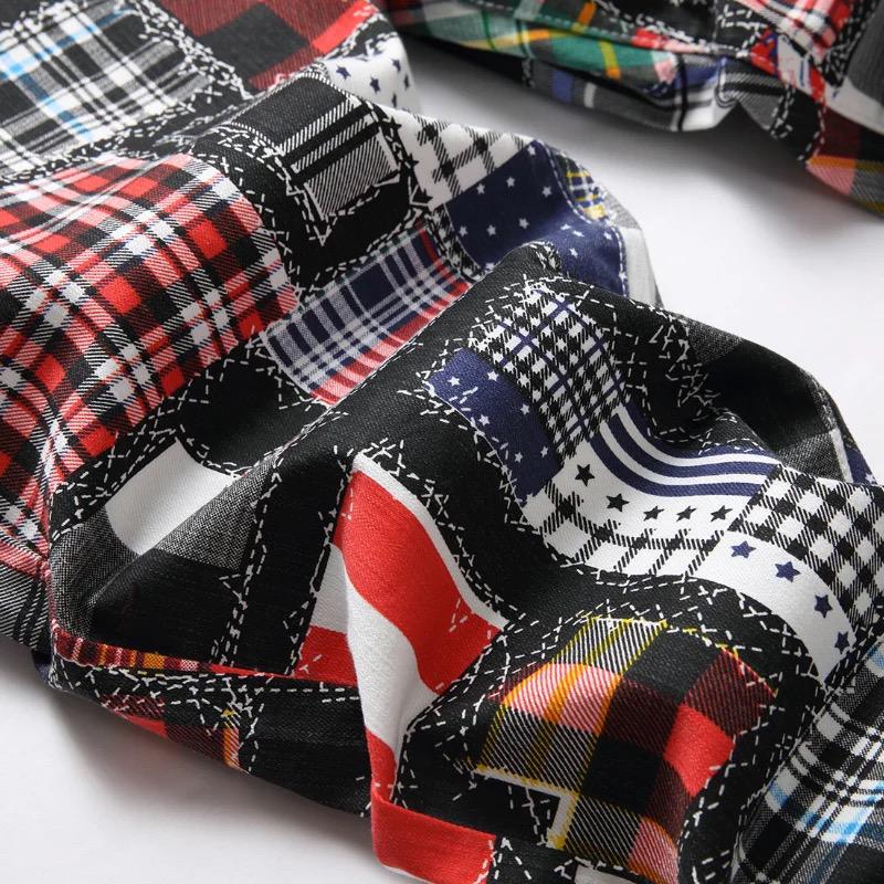 European American fashion digital printing jeans S5058348 European American fashion digital printing jeans S5058348
