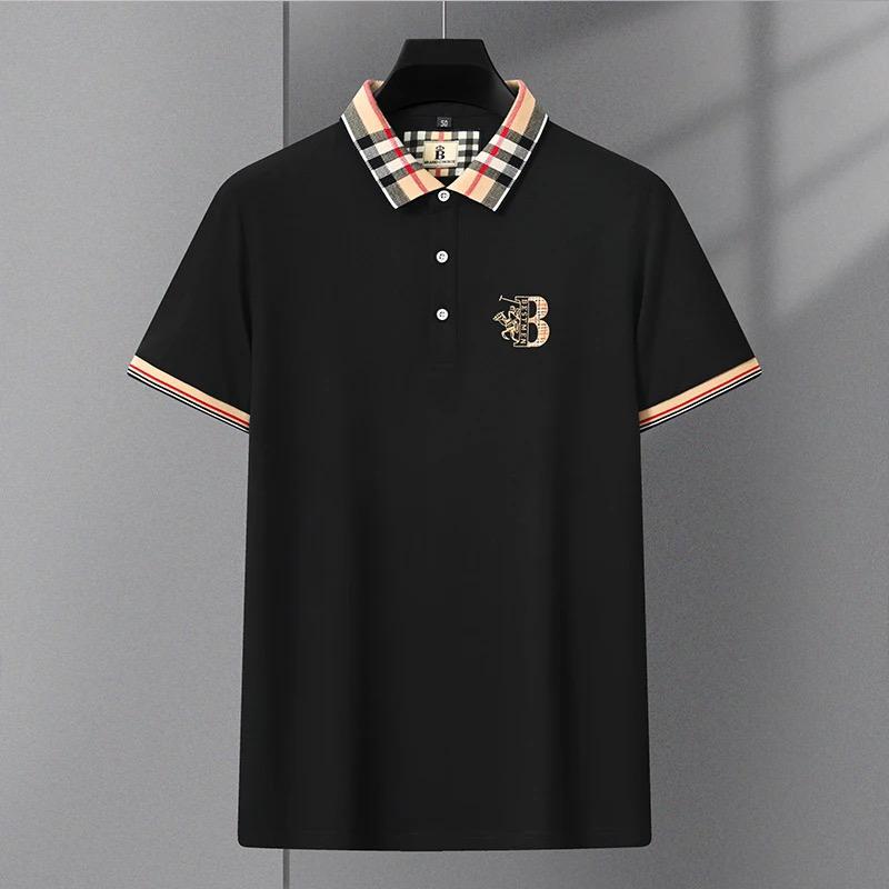 Men's Lapel Short Sleeve Polo Shirt M S3657010