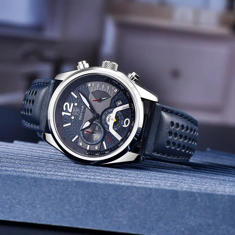 BENYAR New Watch For Men Top Brand Waterproof Quartz Wristwatch S4968196
