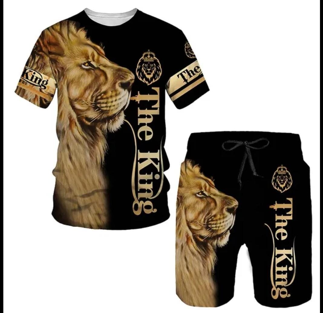 Men's Lion Animal T-Shirt X356122 Men's Lion Animal T-Shirt X356122