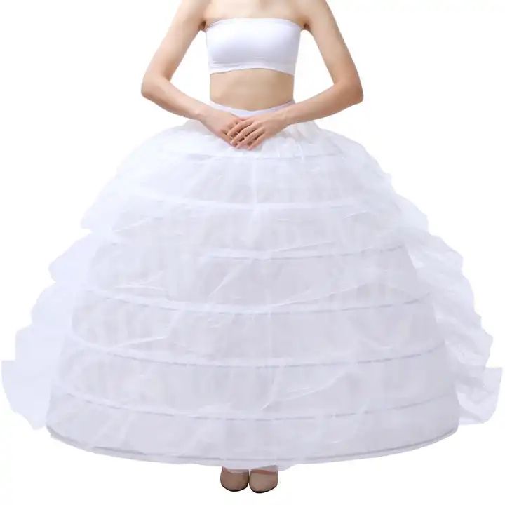 Underskirt Puffy 7 Hoops Petticoat for Ball Gown Wedding Dress Bridal Gown S1400908