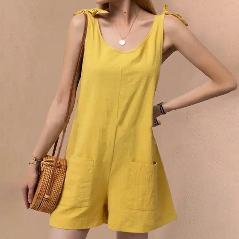 Summer Women's Sexy Sleeveless Vacation Beach Jumpsuit XL S4965687 Summer Women's Sexy Sleeveless Vacation Beach Jumpsuit XL S4965687